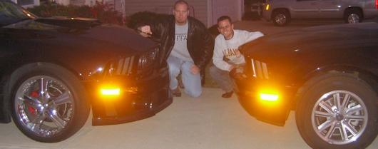 Mustang Brothers with Yellow Corners